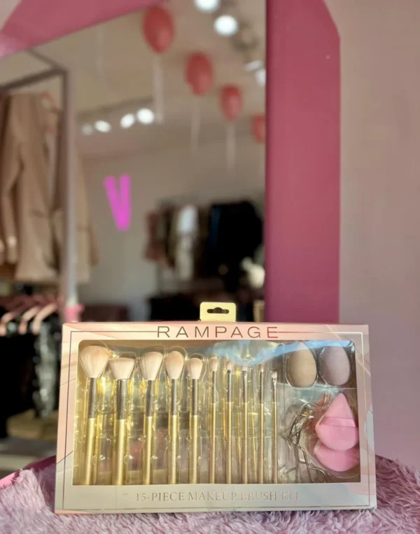 Kit de Brochas Rampage – Set Completo de Maquillaje