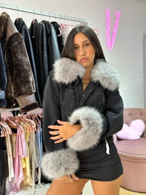 Campera de Jean con Pelo – YD