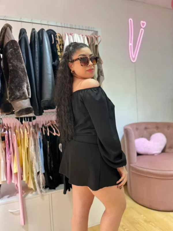 Vestido Paisana de Sedita Proenza – Negro