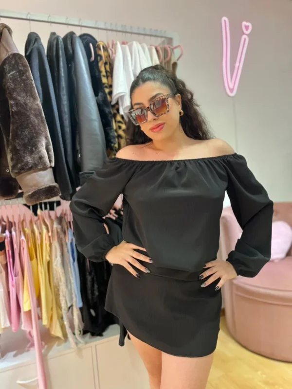 Vestido Paisana de Sedita Proenza – Negro