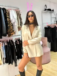 Blazer Oversize – Nude