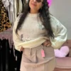 Falda Sastrera Batuk Woman con Tabla – Gris