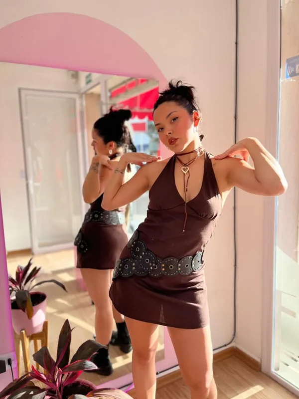 Vestido Marilyn de Lino