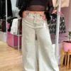 Jeans Super Wide Leg – Celeste Claro