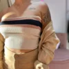 Top Strapless de Hilo de Bremer