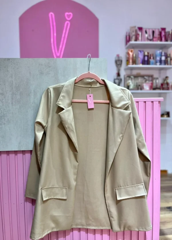 Blazer Largo Entallado – Estilo Sastrero