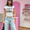 Jeans Recto con Roturas – Celeste | Inquieta