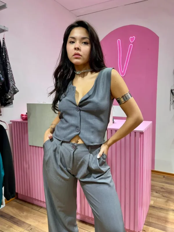 Conjunto Sastrero Chaleco + Pantalón