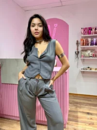 Conjunto Sastrero Chaleco + Pantalón