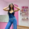 Pantalón de Jean Recto – Azul Inquieta