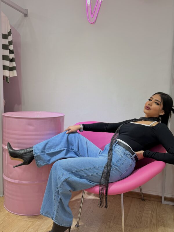 Pantalón de jean Kleef – Celeste claro